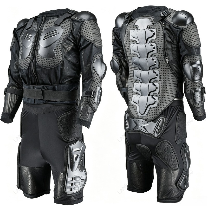 Motorcycle Gear Full Suit - Conjunto de Chaqueta y Pantalones de
