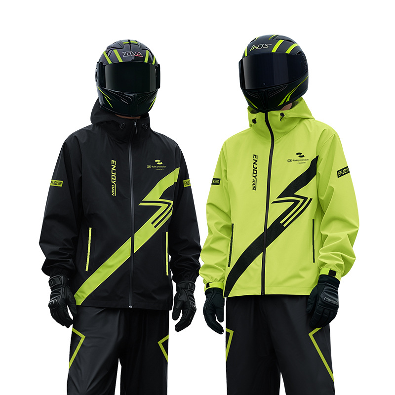 Motorcycle Gear Full Suit - Traje Impermeable Grueso de Chaqueta y