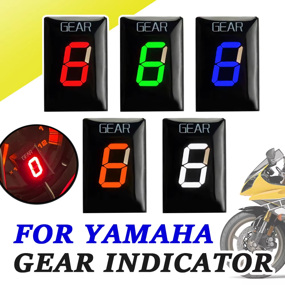 Gear Indicator Display - Para YAMAHA YZF-R1 YZFR1 YZF-R6 YZF-R6S