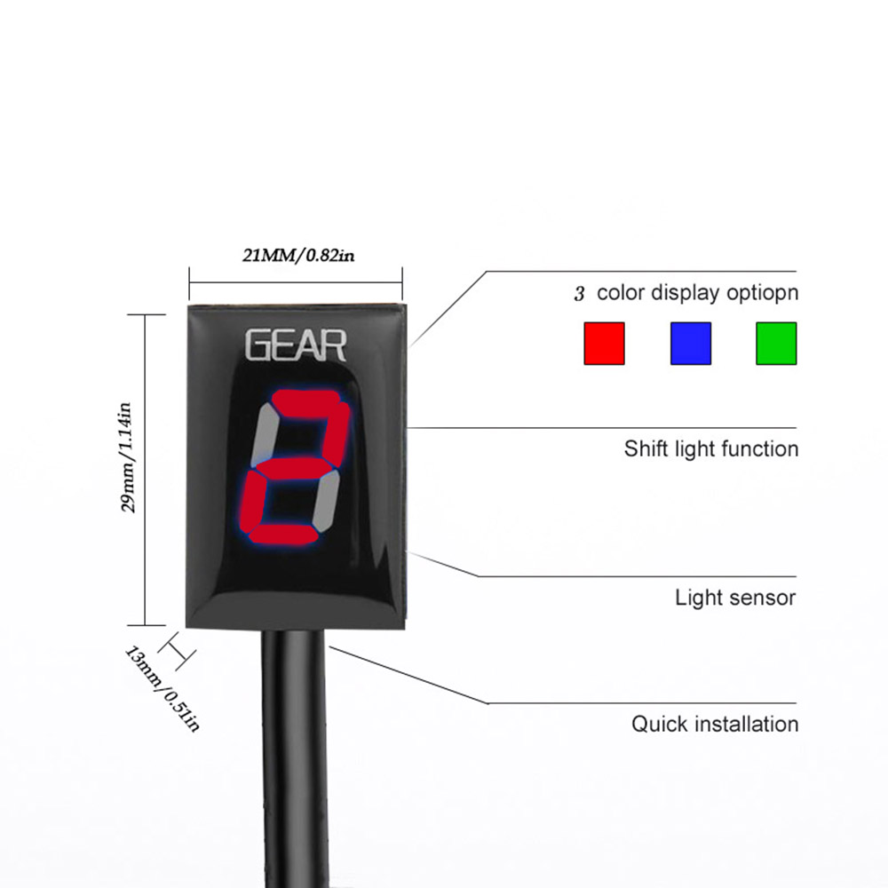 Indicador de visualización de  - Gear Indicator Display reseña y precio