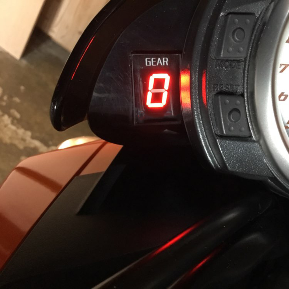 1-6 indicador de velocidad LED - Gear Indicator Display reseña y precio
