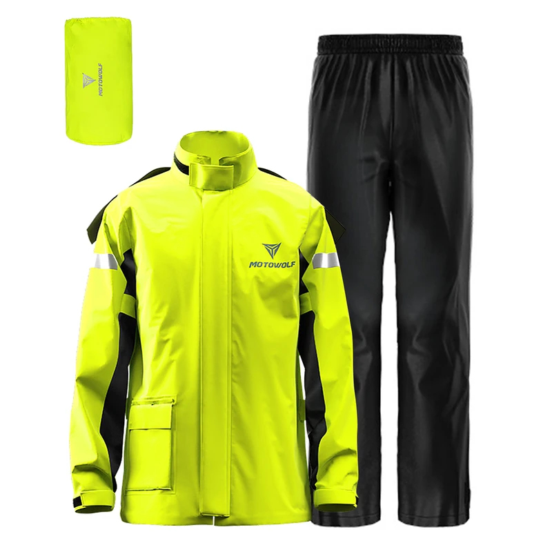 Traje Impermeable para Motocic - Motorcycle Gear Full Suit reseña y precio