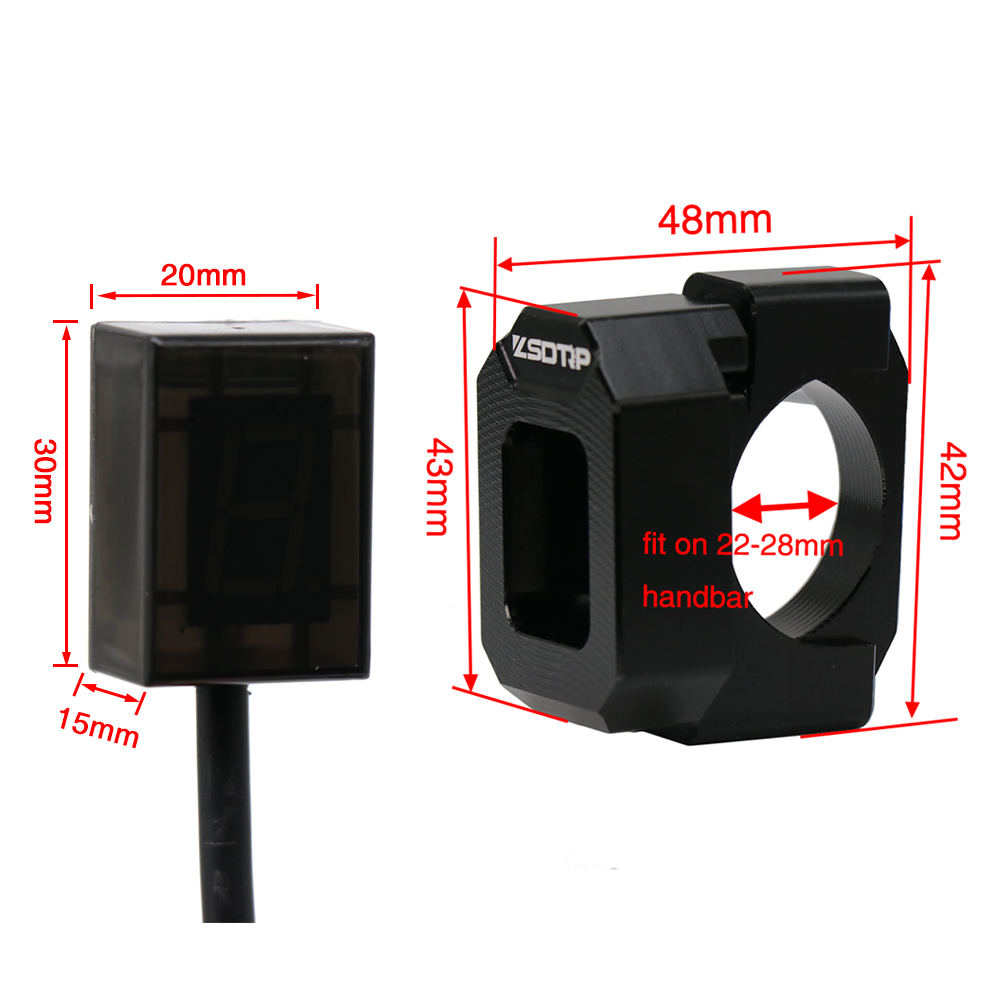 ZSDTRP Indicador de marcha dig - Gear Indicator Display reseña y precio