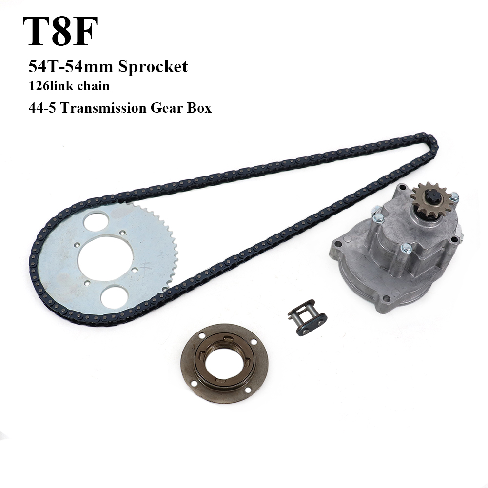Placa de cadena T8F 54T de 54  - Motorcycle Gear Bundle reseña y precio