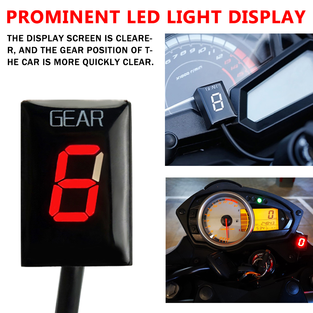 Para Kawasaki Z750 Z1000 Z-750 - Gear Indicator Display reseña y precio