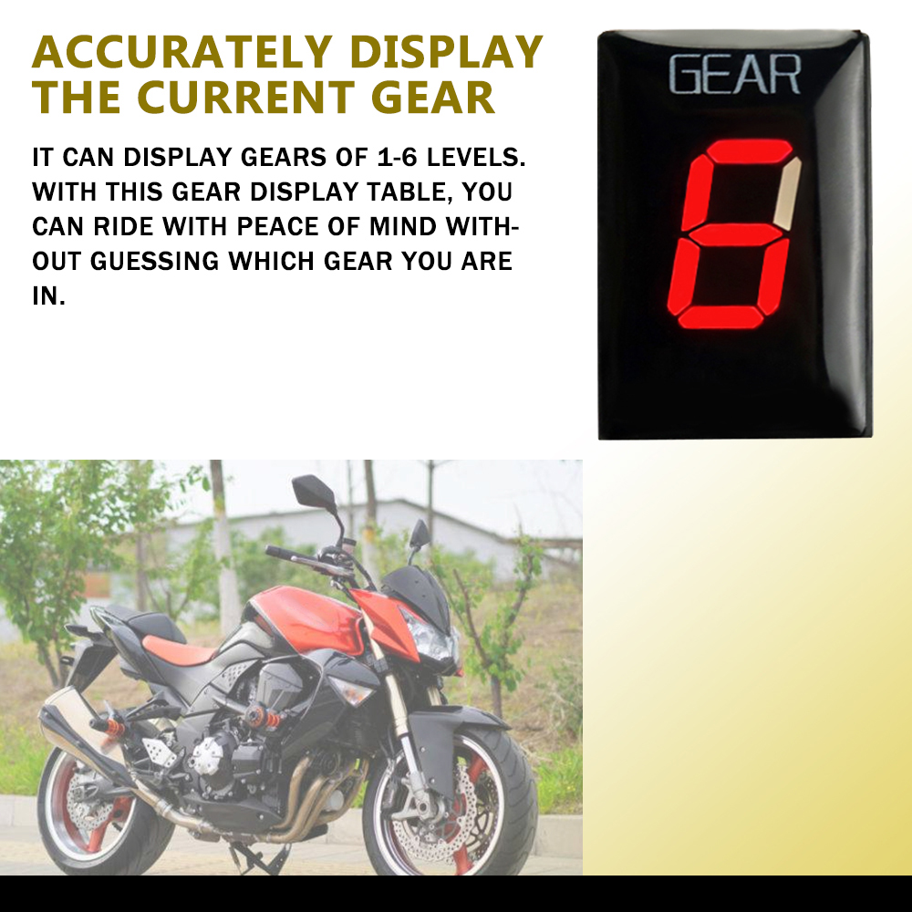 Para Kawasaki Z750 Z1000 Z-750 - Gear Indicator Display reseña y precio