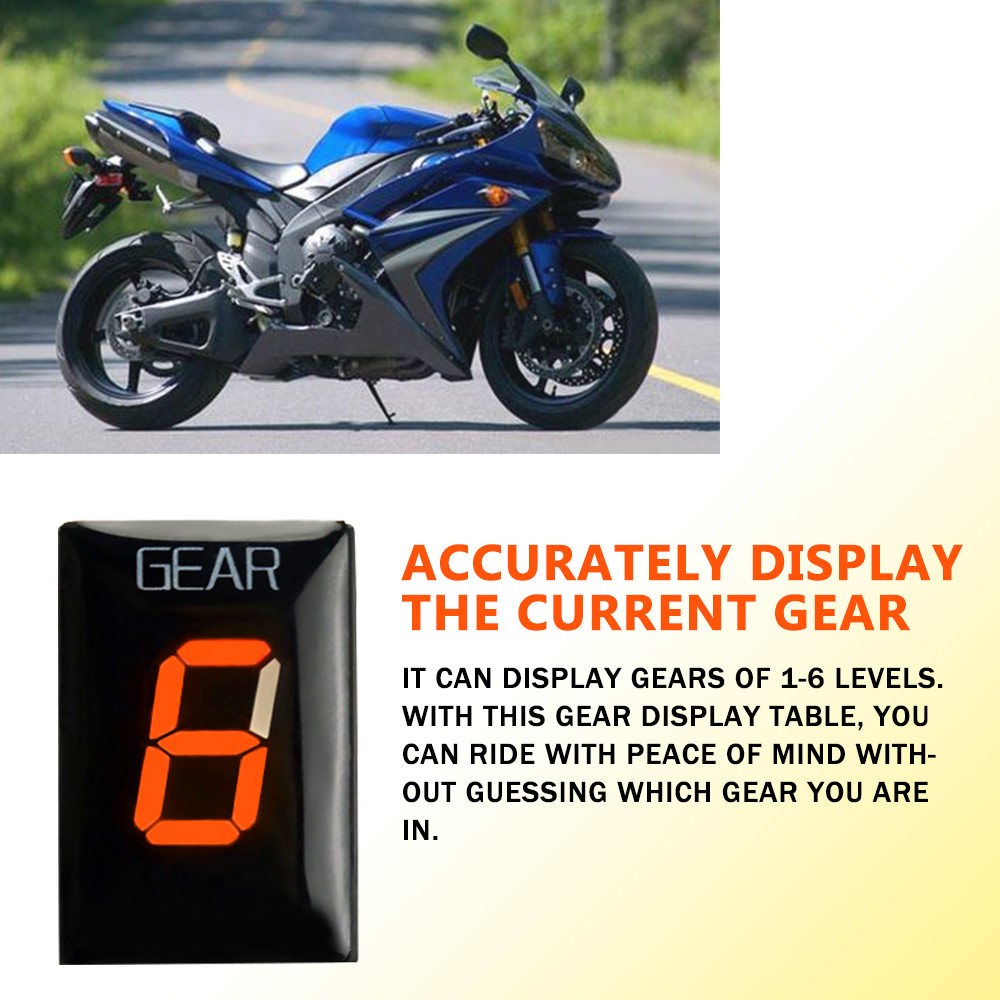 Para YAMAHA YZF-R1 YZFR1 YZF-R - Gear Indicator Display reseña y precio